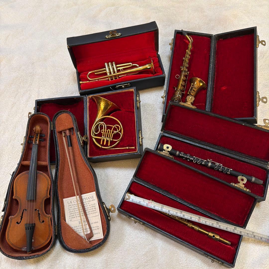 アンティーク楽器セット 5種類