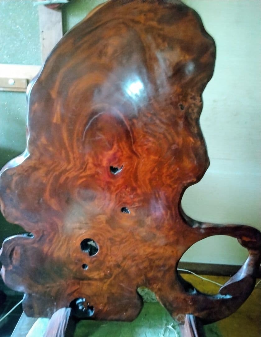 レトロ一枚板の衝立