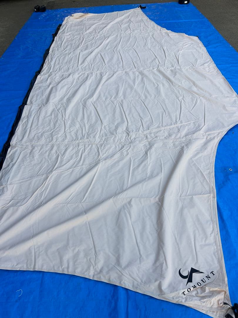【未使用品】TOMOUNT タープ 大型TCシェード HARU TARP