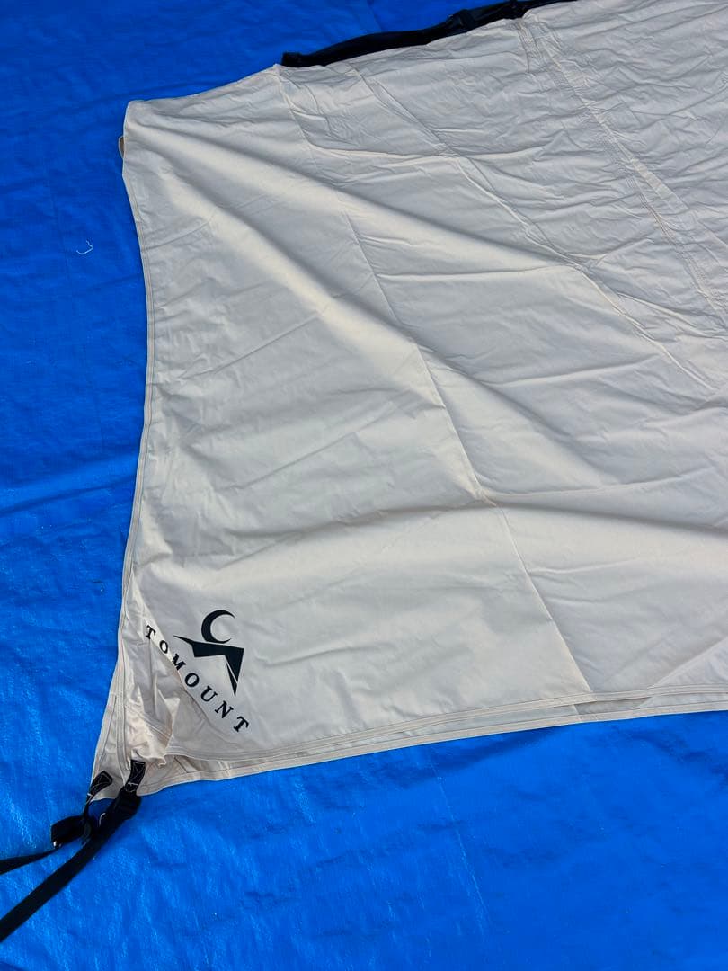 【未使用品】TOMOUNT タープ 大型TCシェード HARU TARP