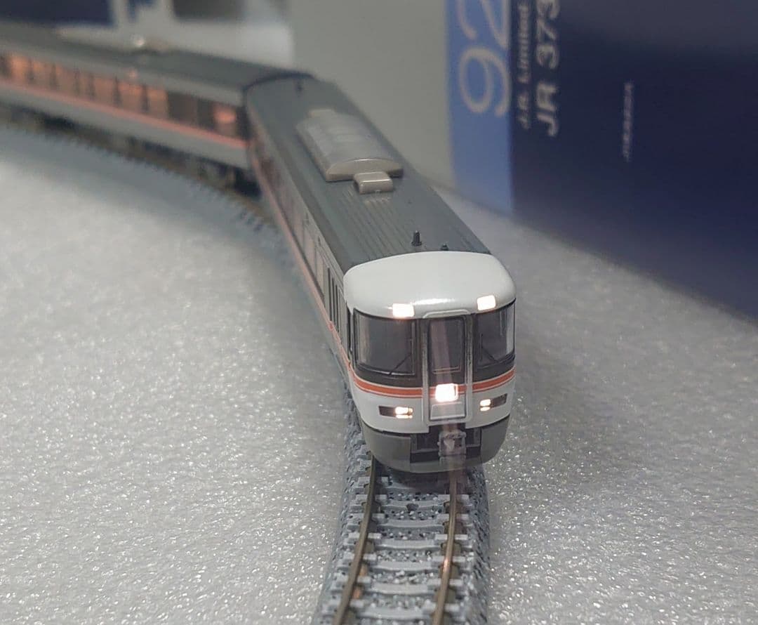 LEDライト新集電 373系 基本3両 室内灯入 特別側面幕同梱 92424