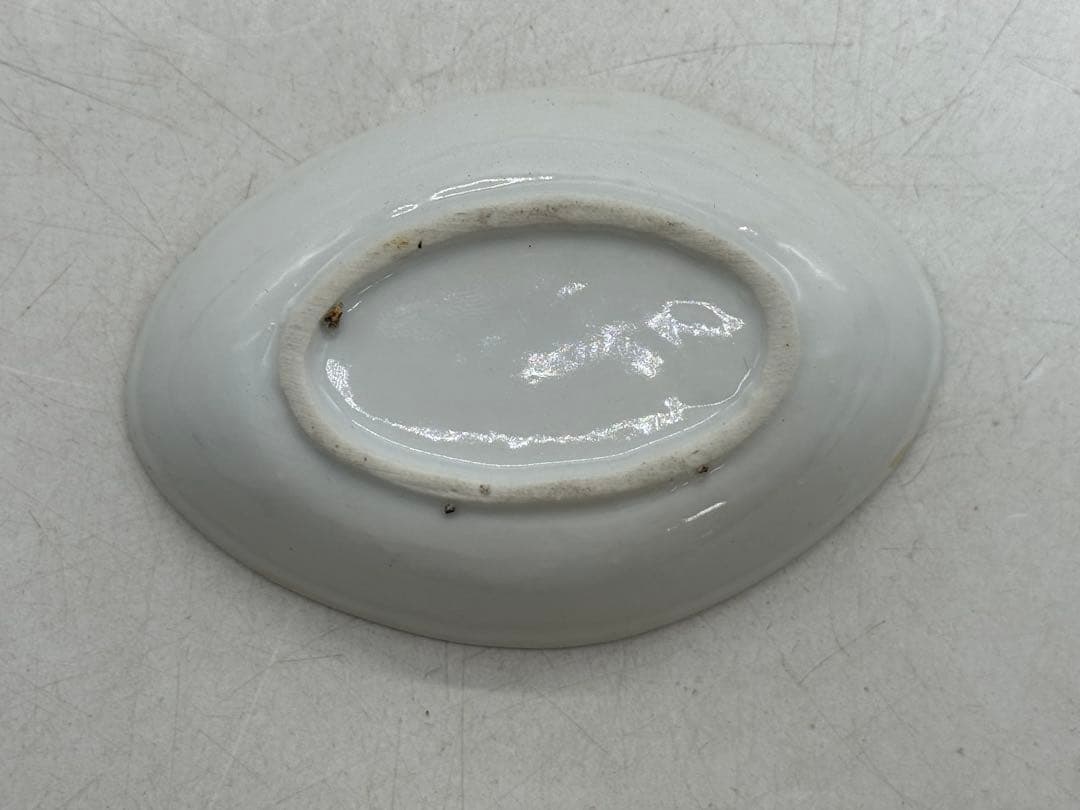 時代　白磁　菱形小皿7点　豆皿　送料込み260131