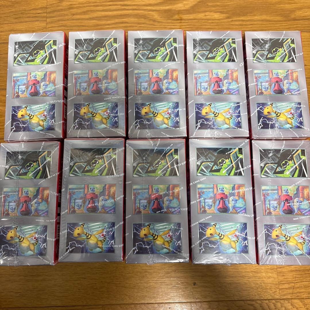 ロケット団の栄光　10BOX シュリンク付き未開封　sv10 韓国版