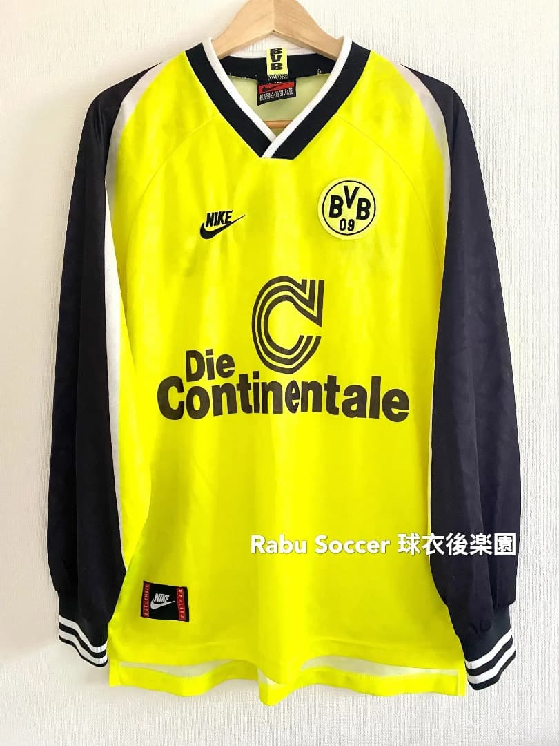 ドルトムント 95/96 ホーム ユニフォーム 長袖