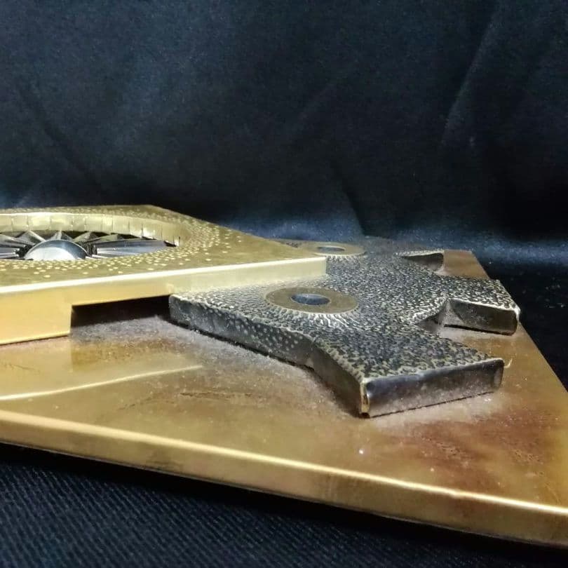 逸品　オブジェ　スティーブンチュン　ウォールデコ　スカルプチャー　ブルータリズム