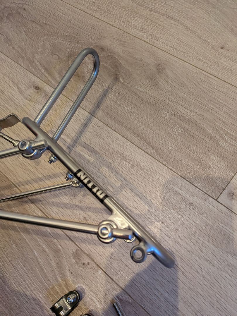 パーツ NITTO M-1B front rack silver