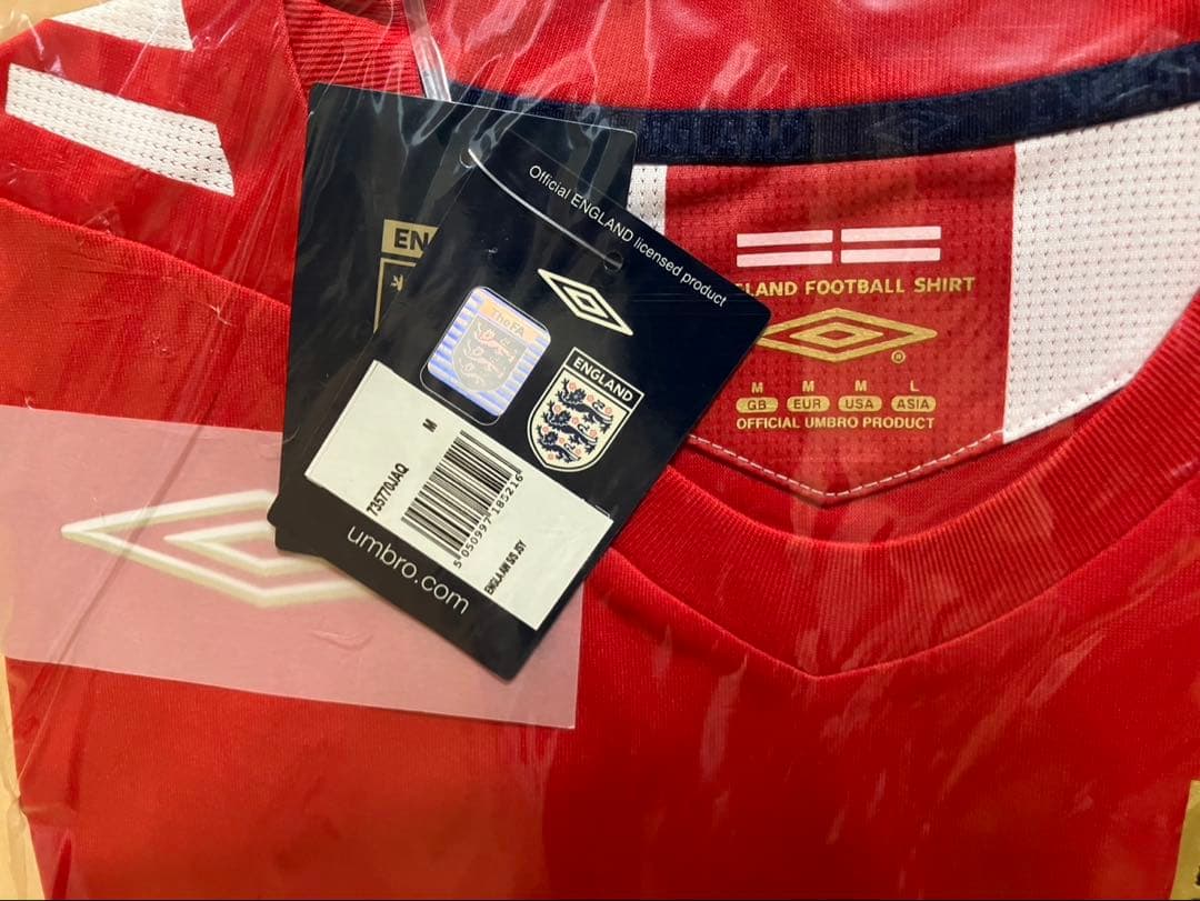 イングランド代表 アウェイユニフォーム　2006-08【新品未使用／正規品】