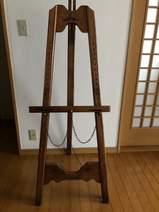 木製イーゼル　アンティーク調