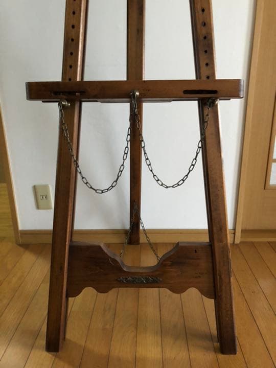 木製イーゼル　アンティーク調