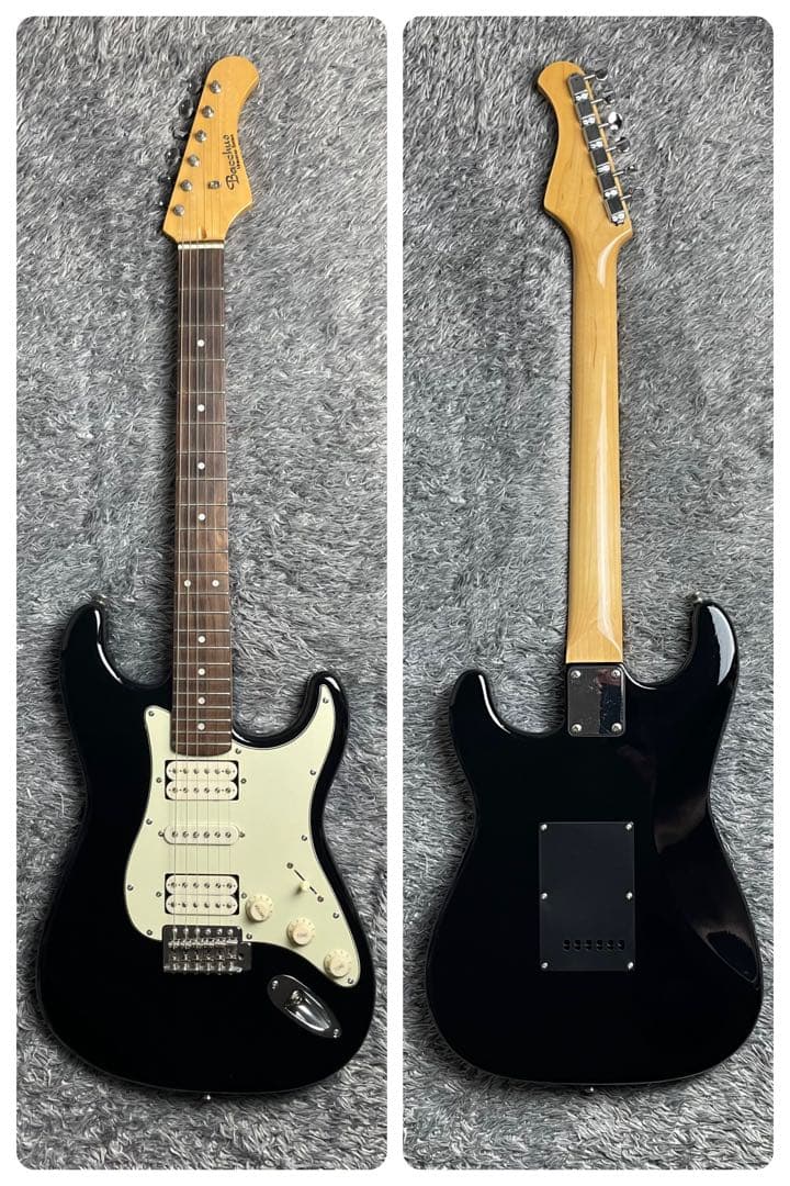 ギター Bacchus BST-380R HSH BLK