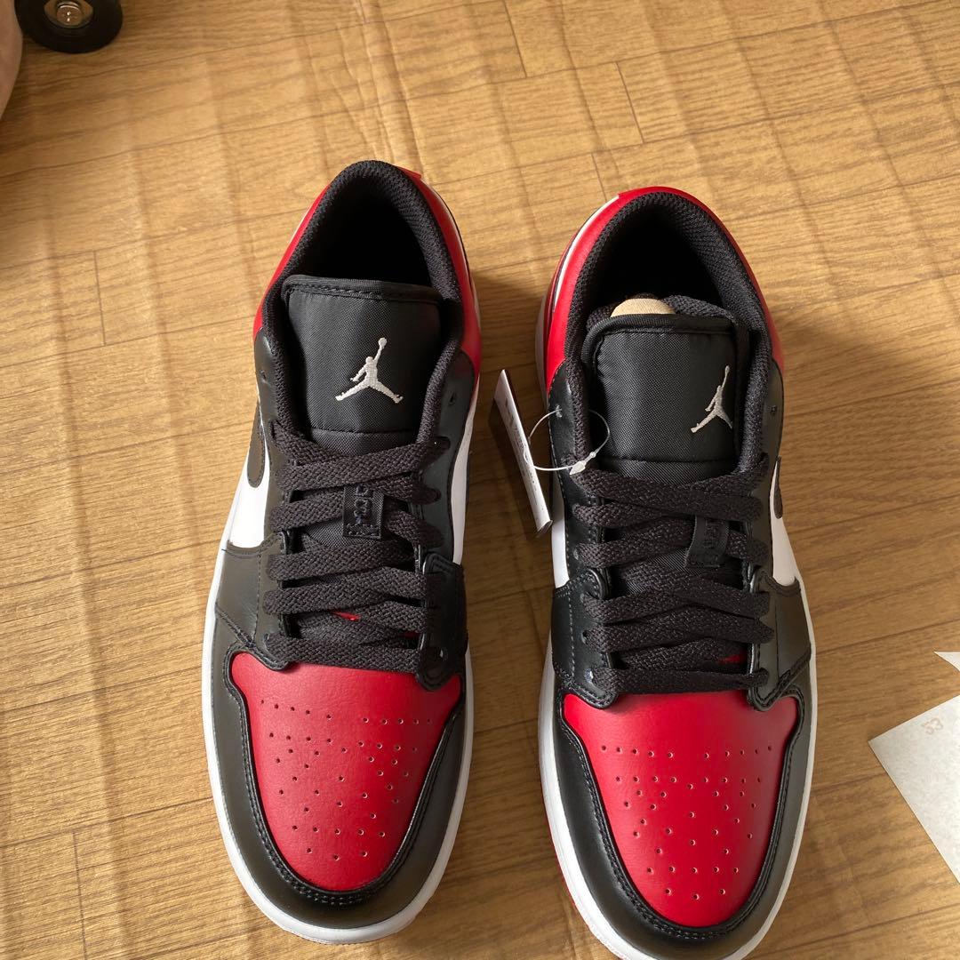 エアジョーダン 1 ロー レッド/ブラック/ホワイト