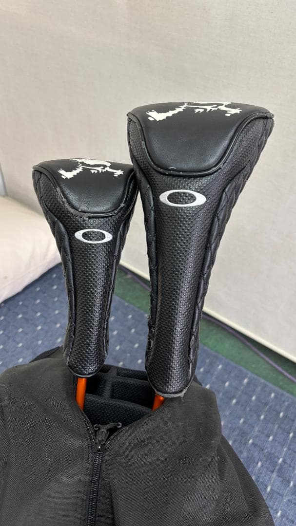 Oakley キャディバッグ 黒 スタンド付き