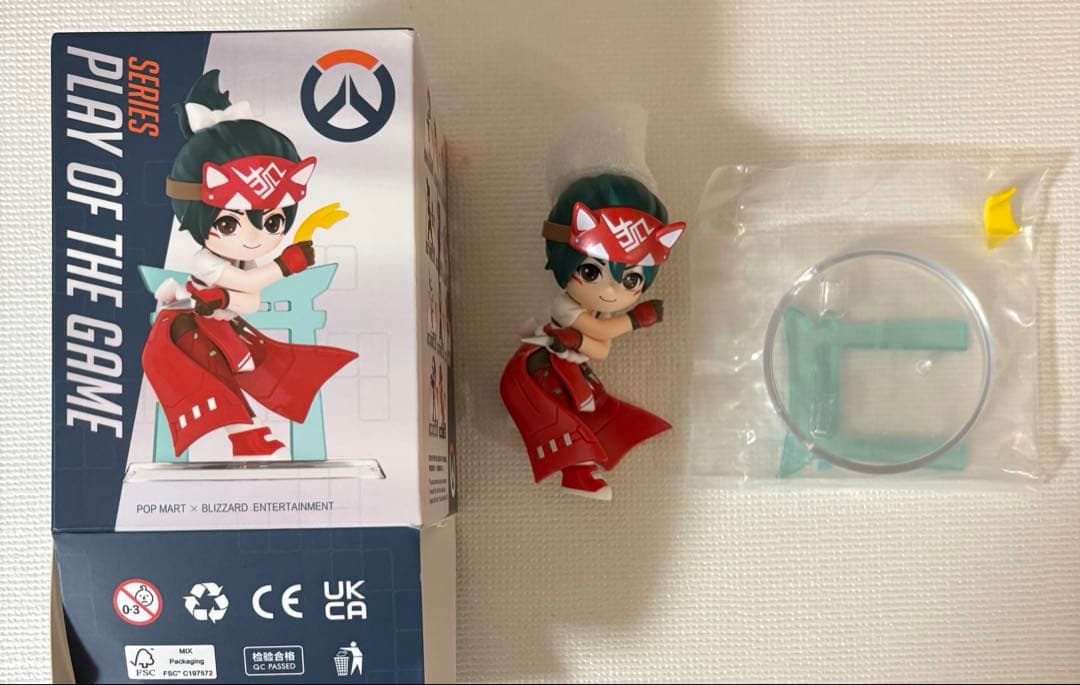 オーバーウォッチ　キリコ　ポップマート　popmart フィギュア