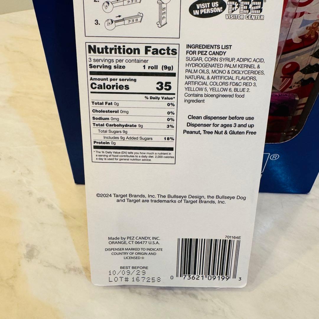 ケース付き12個セットPEZ Bullseye ターゲット ブルズアイ