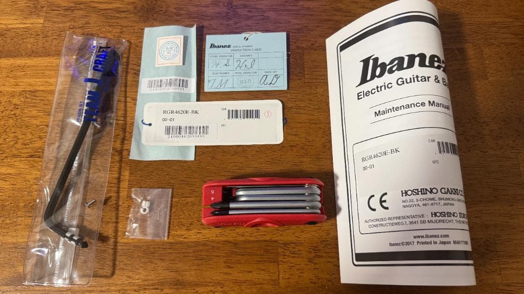 【美品・希少】Ibanez Prestige RGR4620E-BK