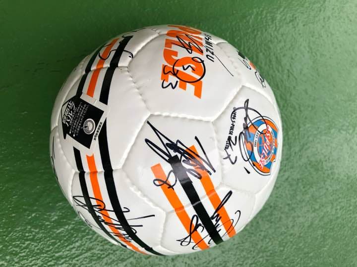 エスパルス選手サイン入りボール