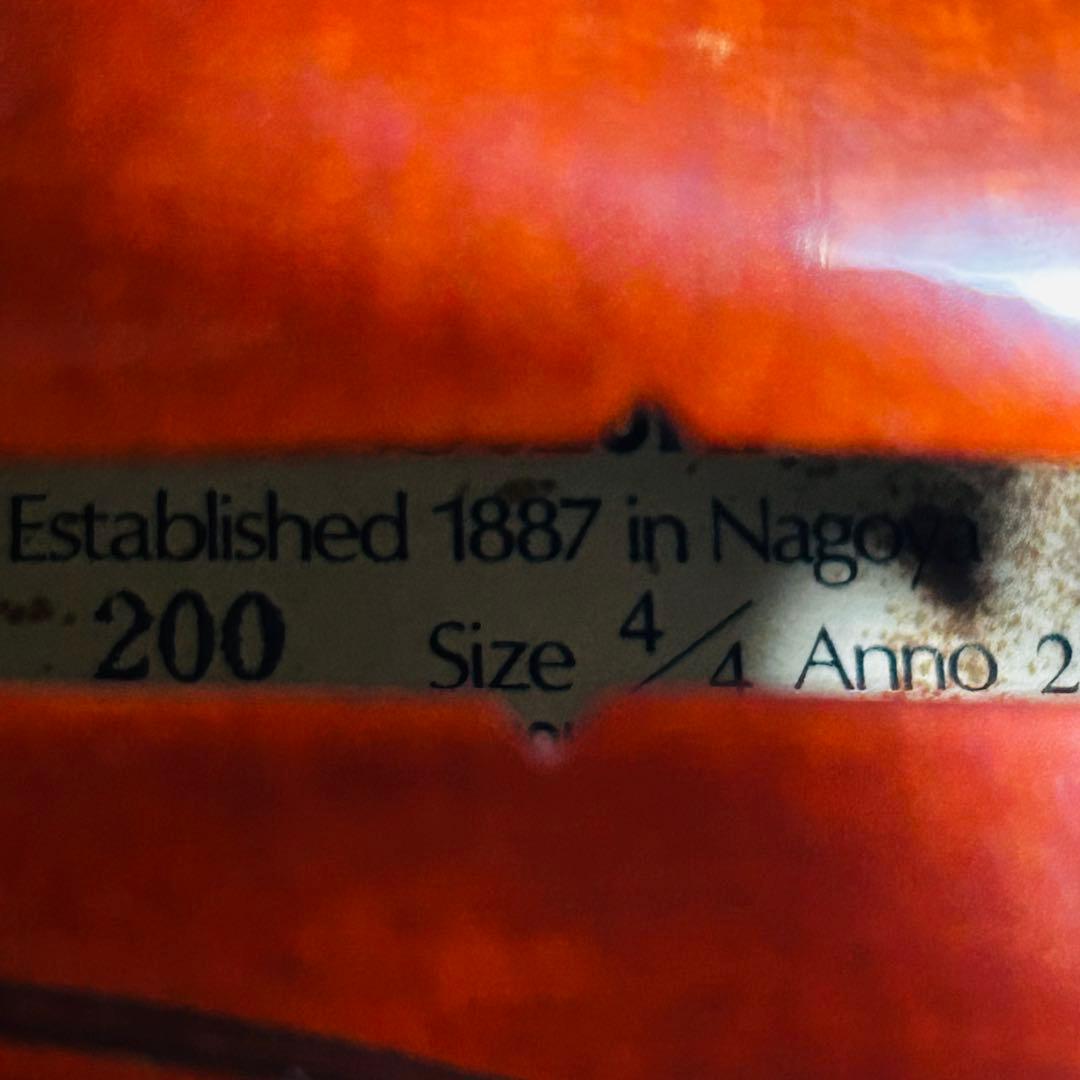 SUZUKI NO.200 4/4 2006年製 バイオリン