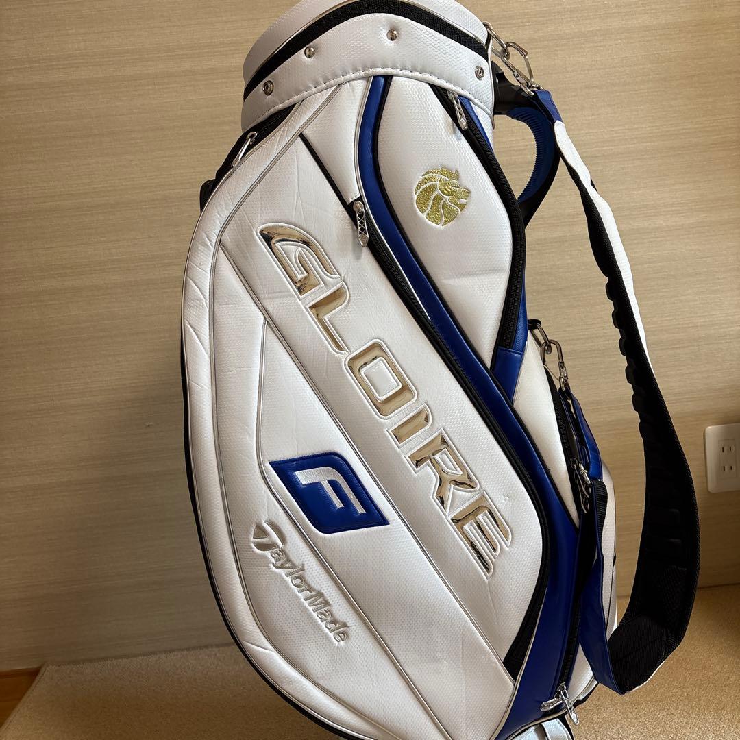 テーラーメイド　GLOIRE キャディバッグ ホワイト/ブルー