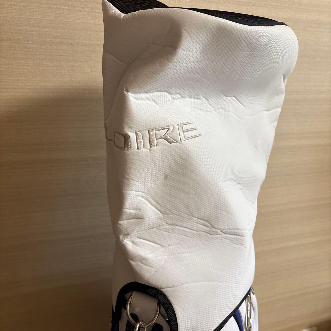 テーラーメイド　GLOIRE キャディバッグ ホワイト/ブルー