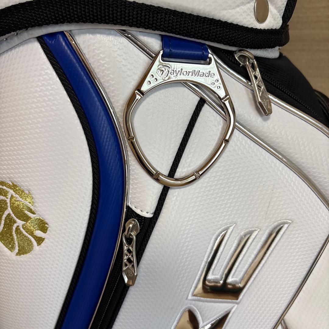 テーラーメイド　GLOIRE キャディバッグ ホワイト/ブルー