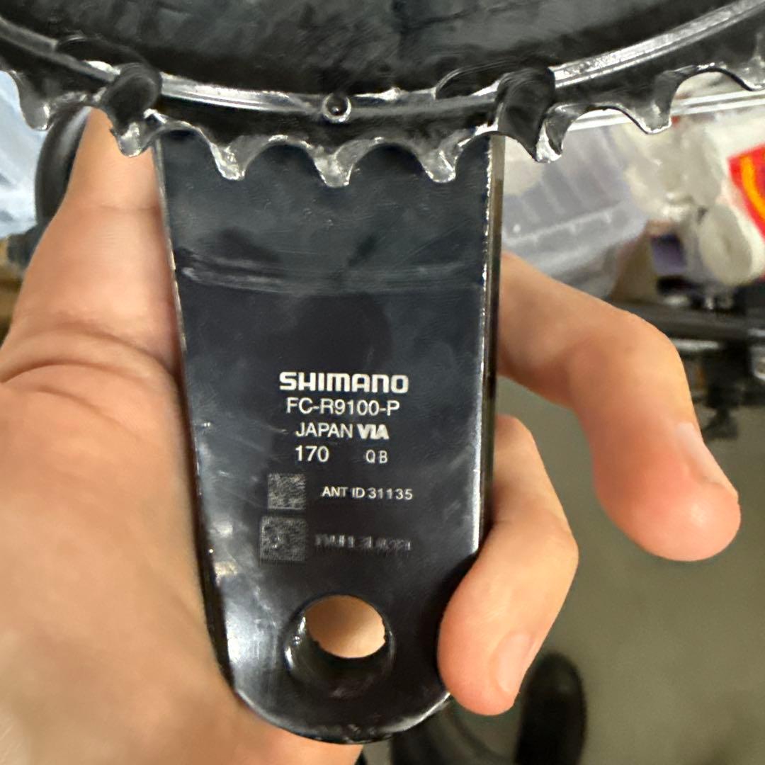 SHIMANO パワーメーター 9100 54 170mm 両側