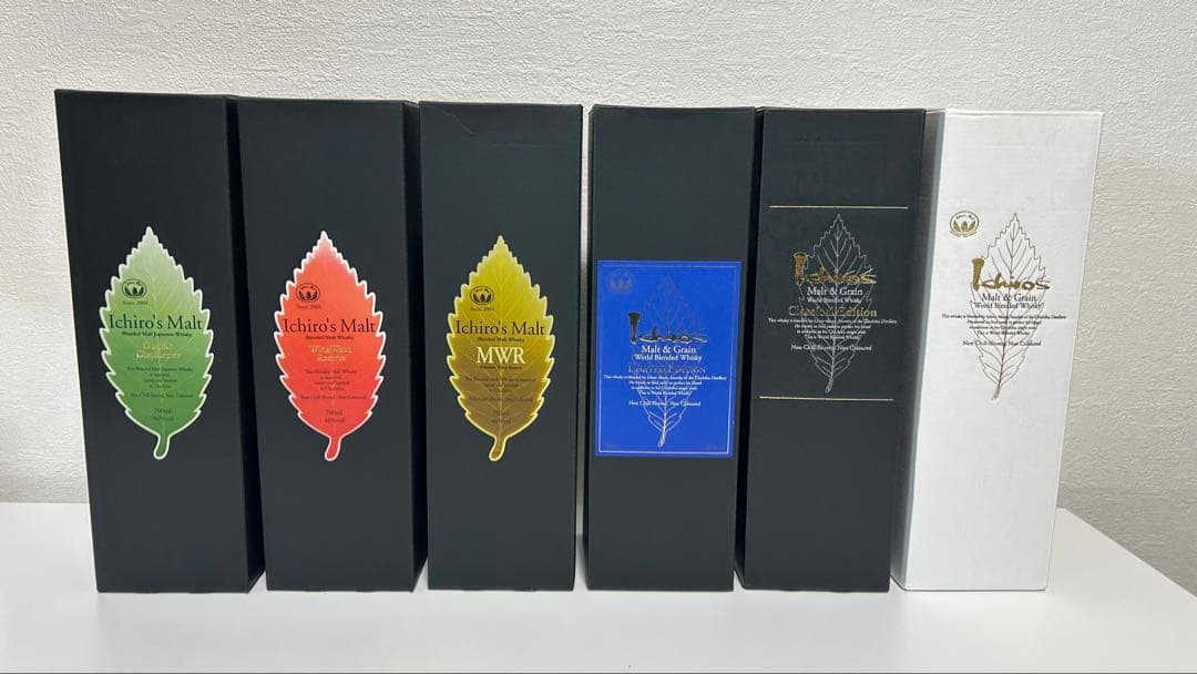 【未開封】イチローズモルト 6本 ミズナラ ウッドリザーブ ワインウッド etc