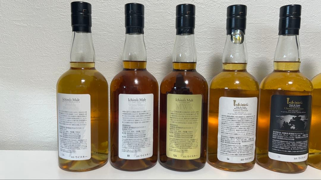 【未開封】イチローズモルト 6本 ミズナラ ウッドリザーブ ワインウッド etc
