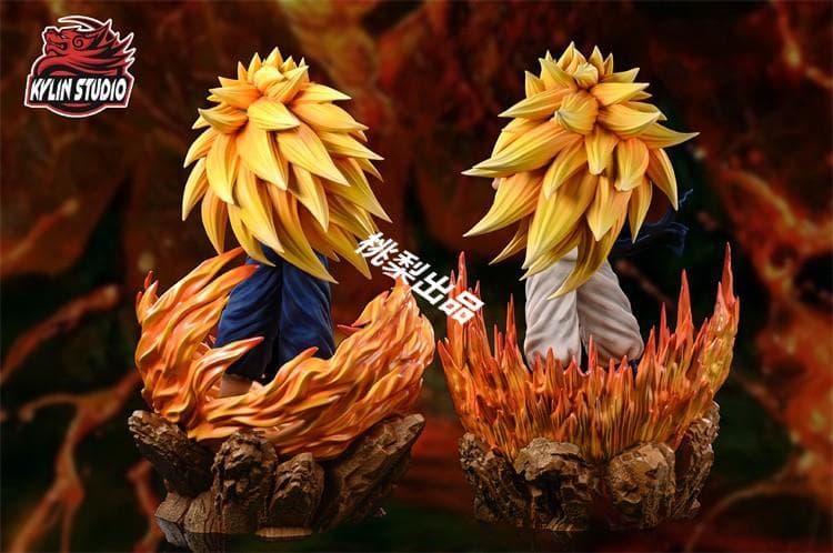 新品未開封『ドラコンボール』 ゴジータ　＊　ベジット　ガレージキット スタチュー