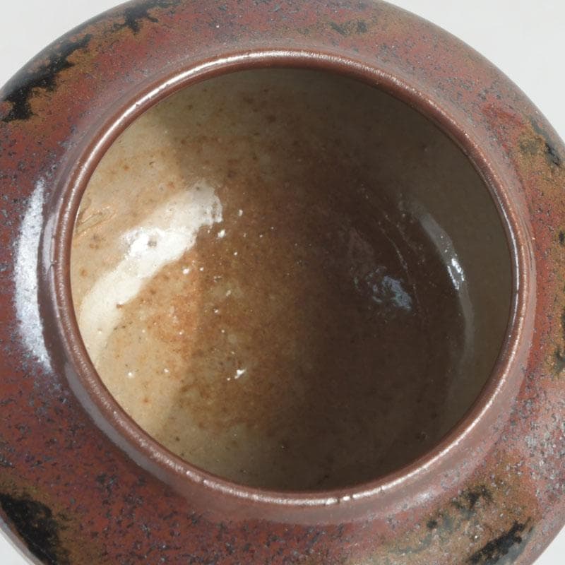 茶道具　瀬戸焼　古瀬戸　茶入　仕覆付　時代箱　V　9770