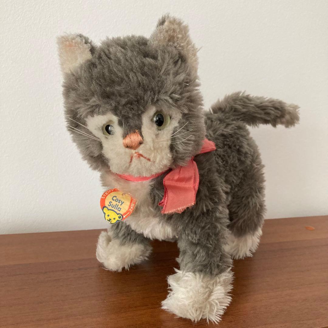 オールドシュタイフ　シュタイフ　子猫　Cosy Sulla　ドイツ　ヴィンテージ