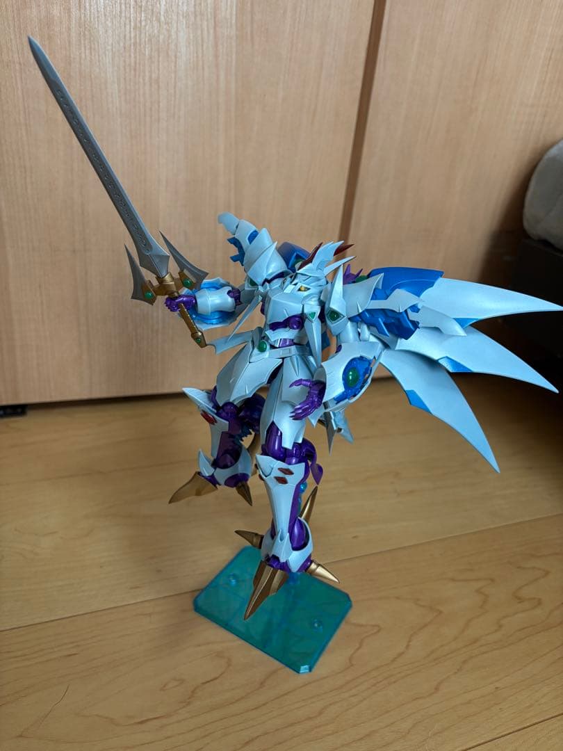 コトブキヤ　サイバスター(精霊憑依Ver) 組立済　全塗装