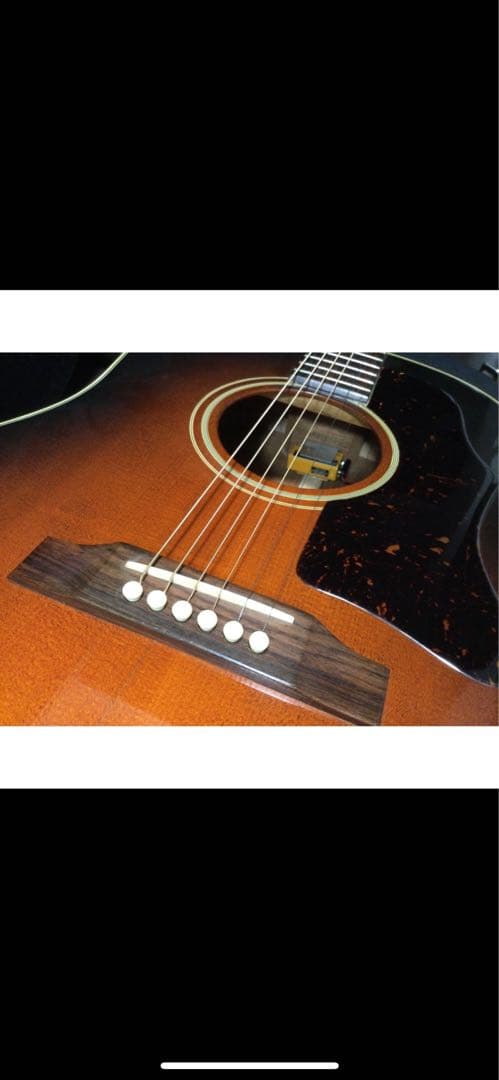 アコースティックギター　burny