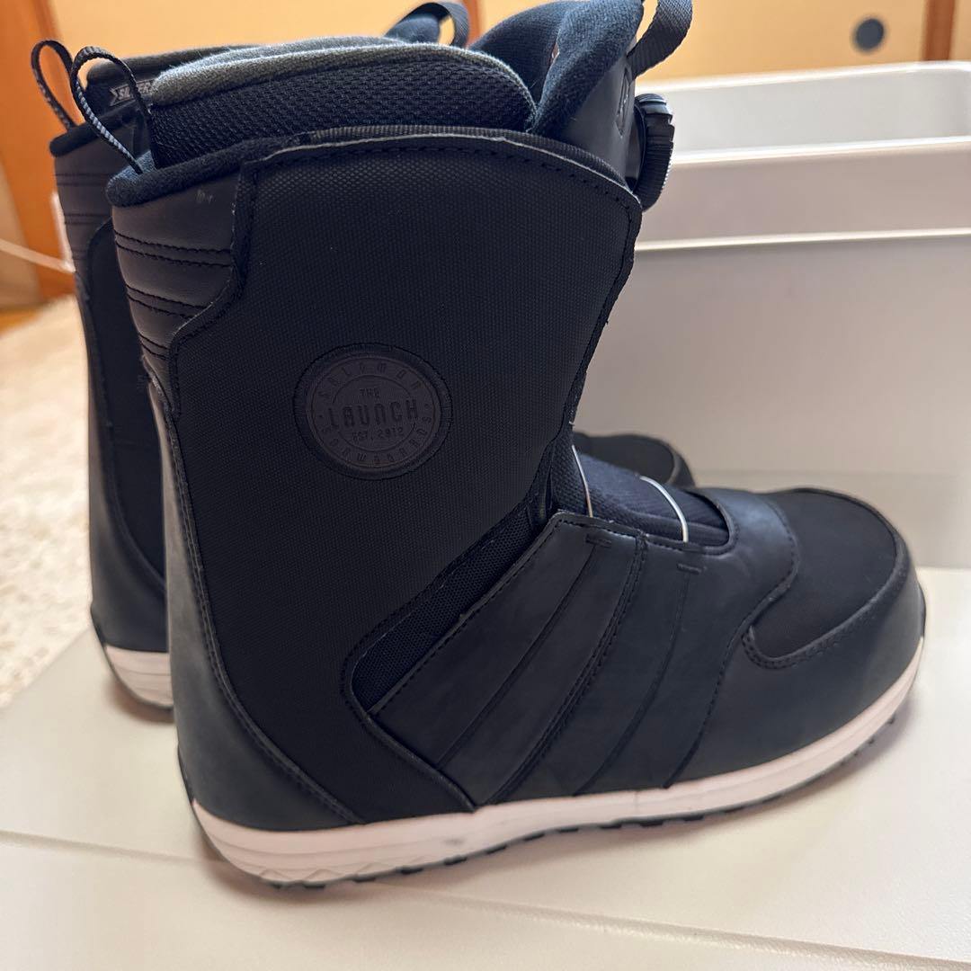サロモン LAUNCH BOA JR スノーボードブーツ　ブラック　25㎝