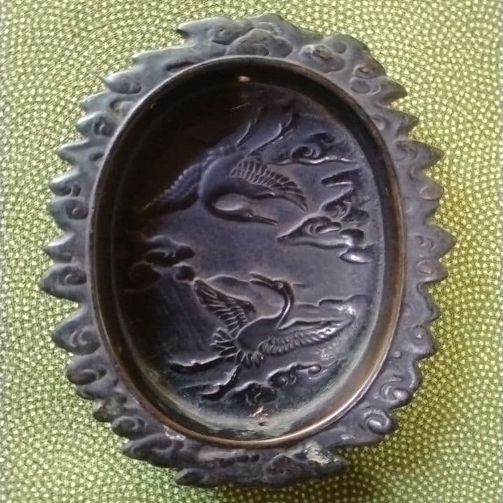 襖引き手　名越昌晴銘入り　和骨董　古美術品　アンティーク6枚セット