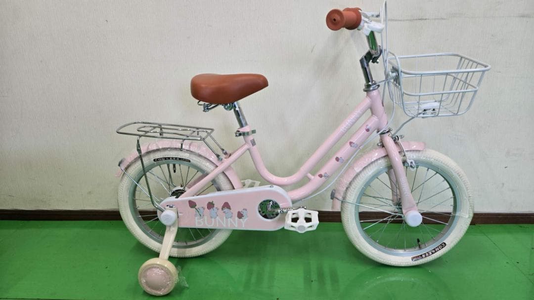 【値下げ中】子供用自転車 BUNNYバニーデザイン 16インチ PINK