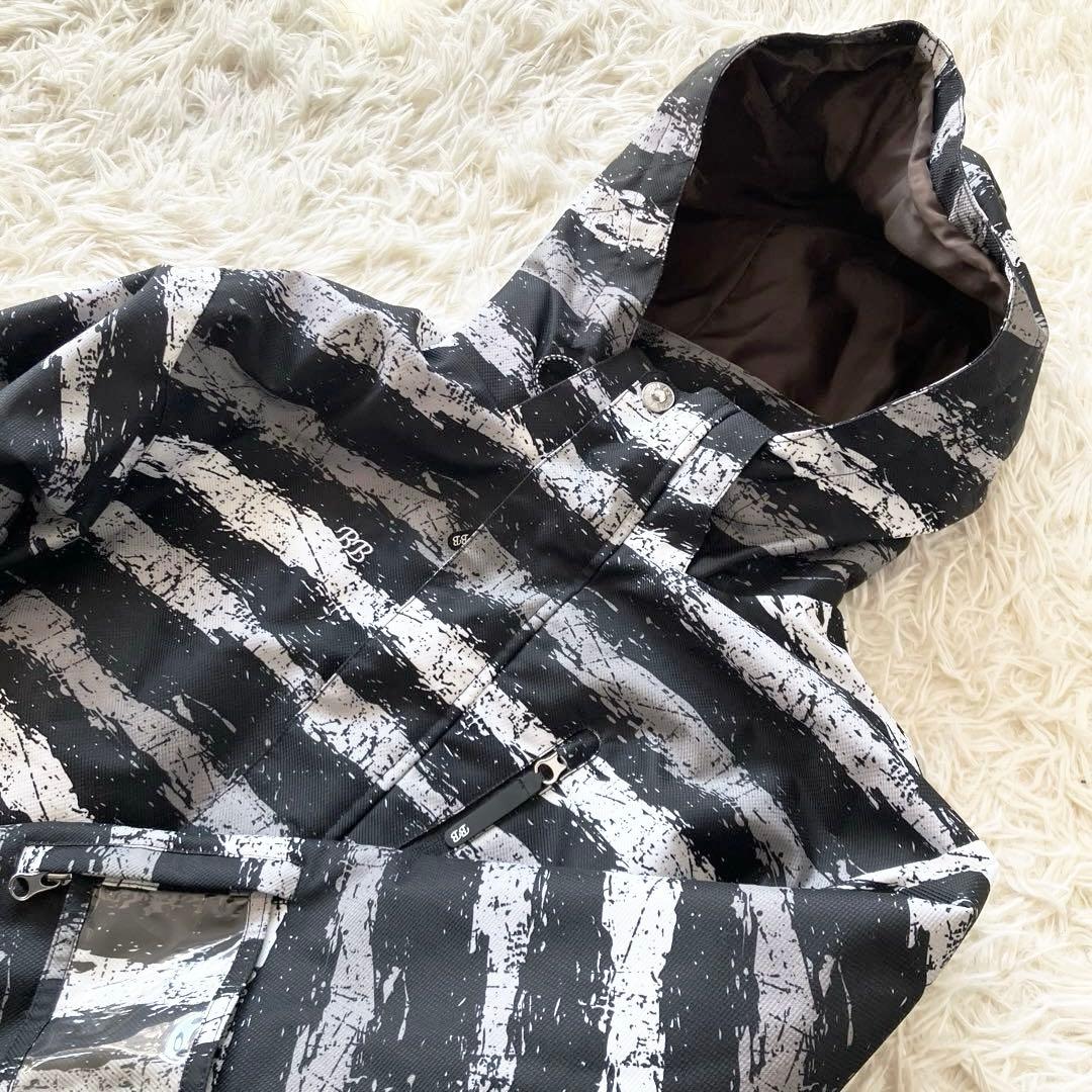 #11i✨BB✨スキー スノボ ウェア 上下セット レディースL ブラック