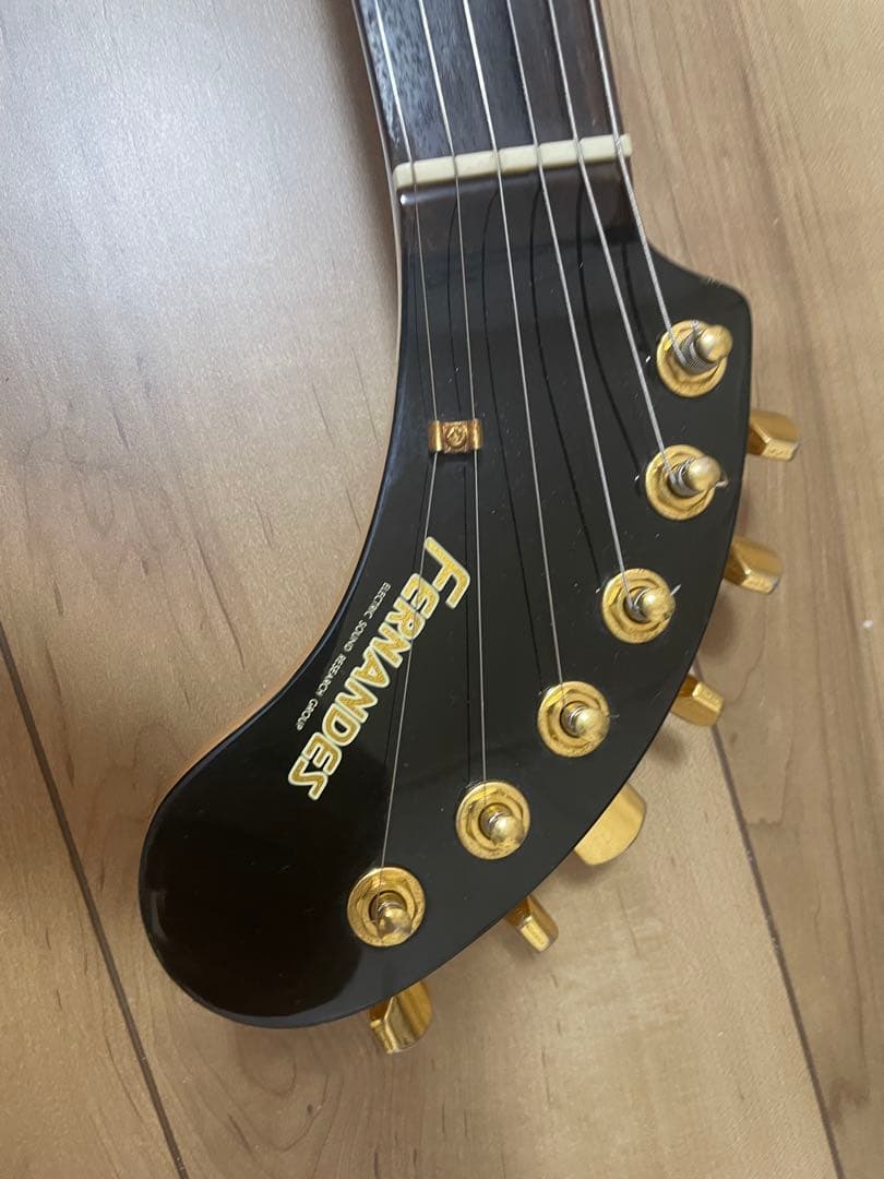 i*n様 FERNANDES ZO-3 ブラック 内部パーツ新品交換済 完動品
