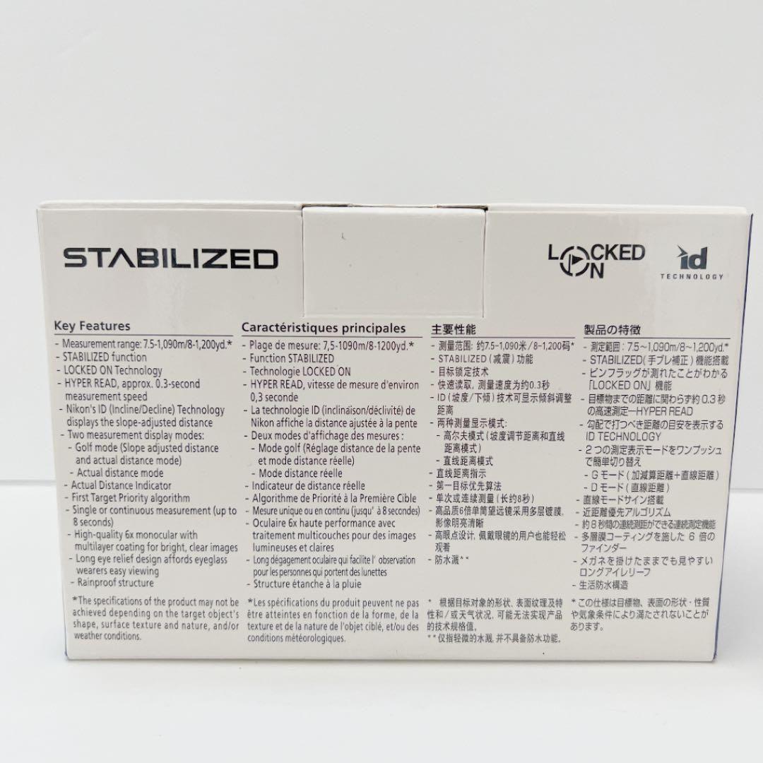 【新品】ニコン レーザー距離計 COOLSHOT LITE STABILIZED