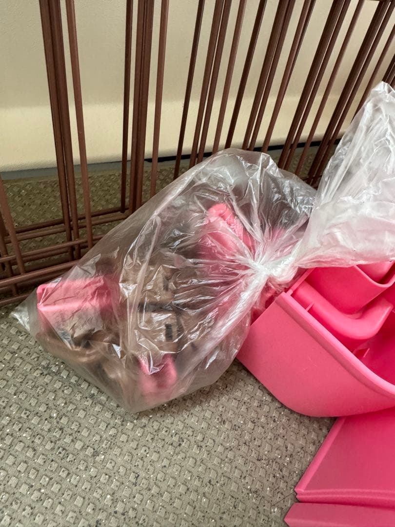 リッチェル もっとお掃除簡単サークル90-60 解体品