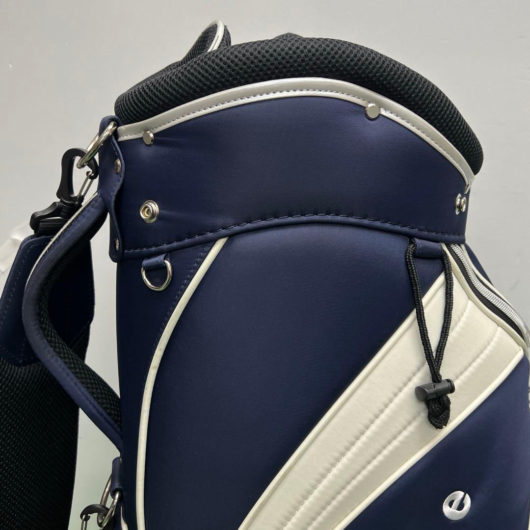 EPICURE エピキュール　ゴルフバッグ　8インチ　キャディバッグ　ネイビー