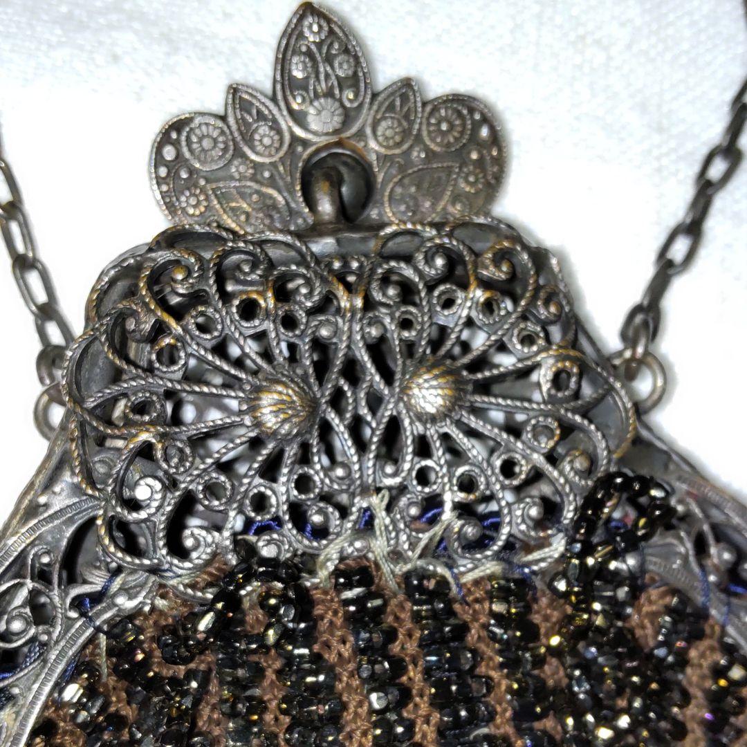 1900年頃、英国、ビーズバック、