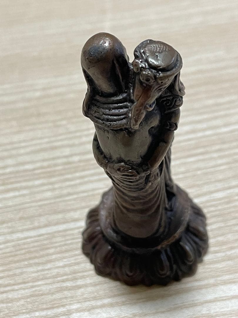 《 チベット密教　新品　1点物 》 銅製　聖天　ガネーシャ　歓喜天　秘仏　A