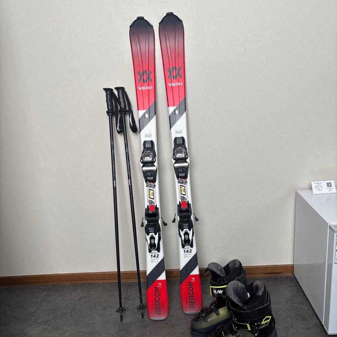 子供用 Völkl Dercon 14 スキーセット 142cm