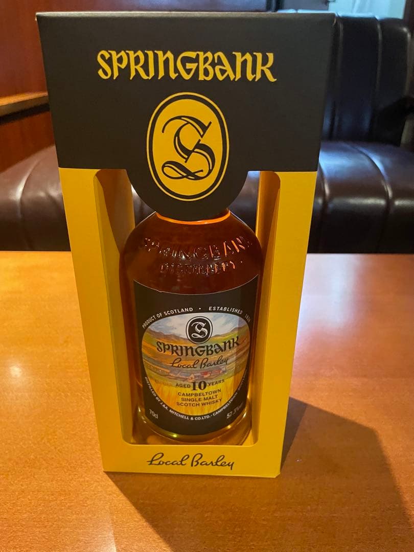 スプリングバンク　ローカルバーレー10年