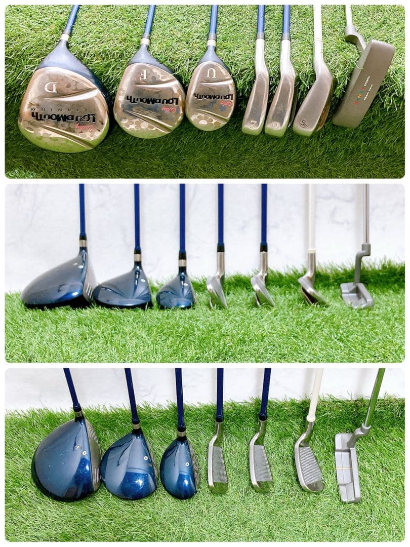 13 初心者オススメ　ゴルフクラブセット　レディース　FLEX L