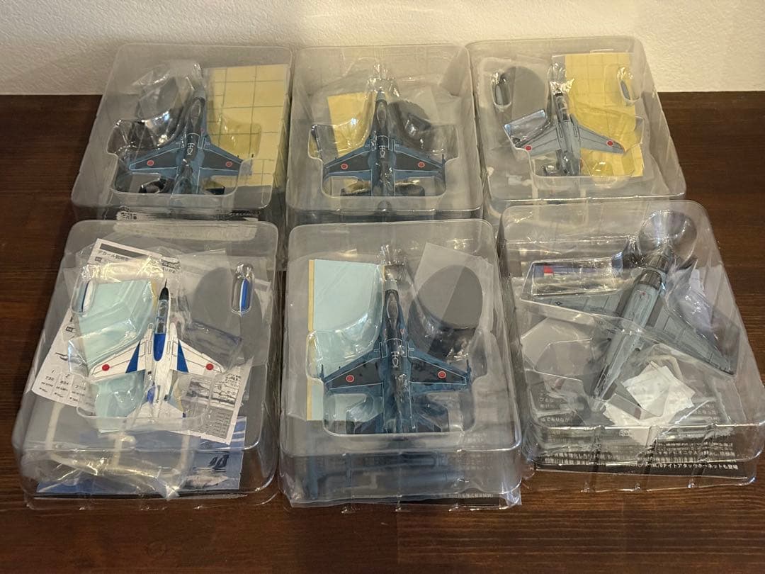 J WINGS監修　ミニタリーエアクラフト Vol.5&4+ ６機【カフェレオ】