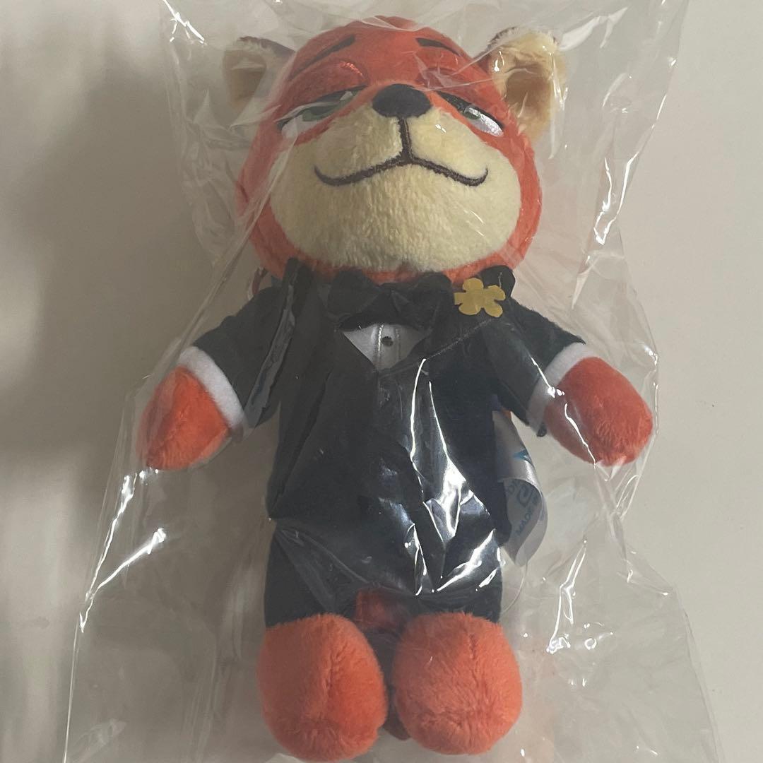 ズートピア ニック 韓国 cgv キーリング キーホルダー ぬいぐるみ