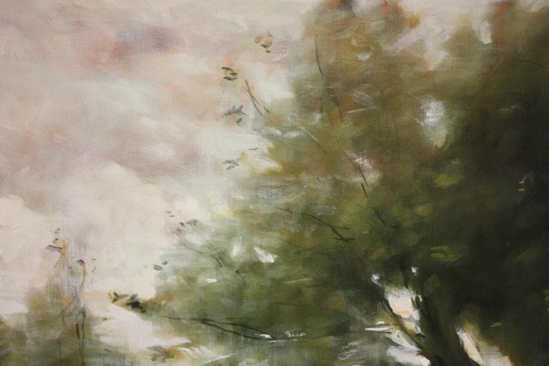 油彩　コロー　模写　Hiro art