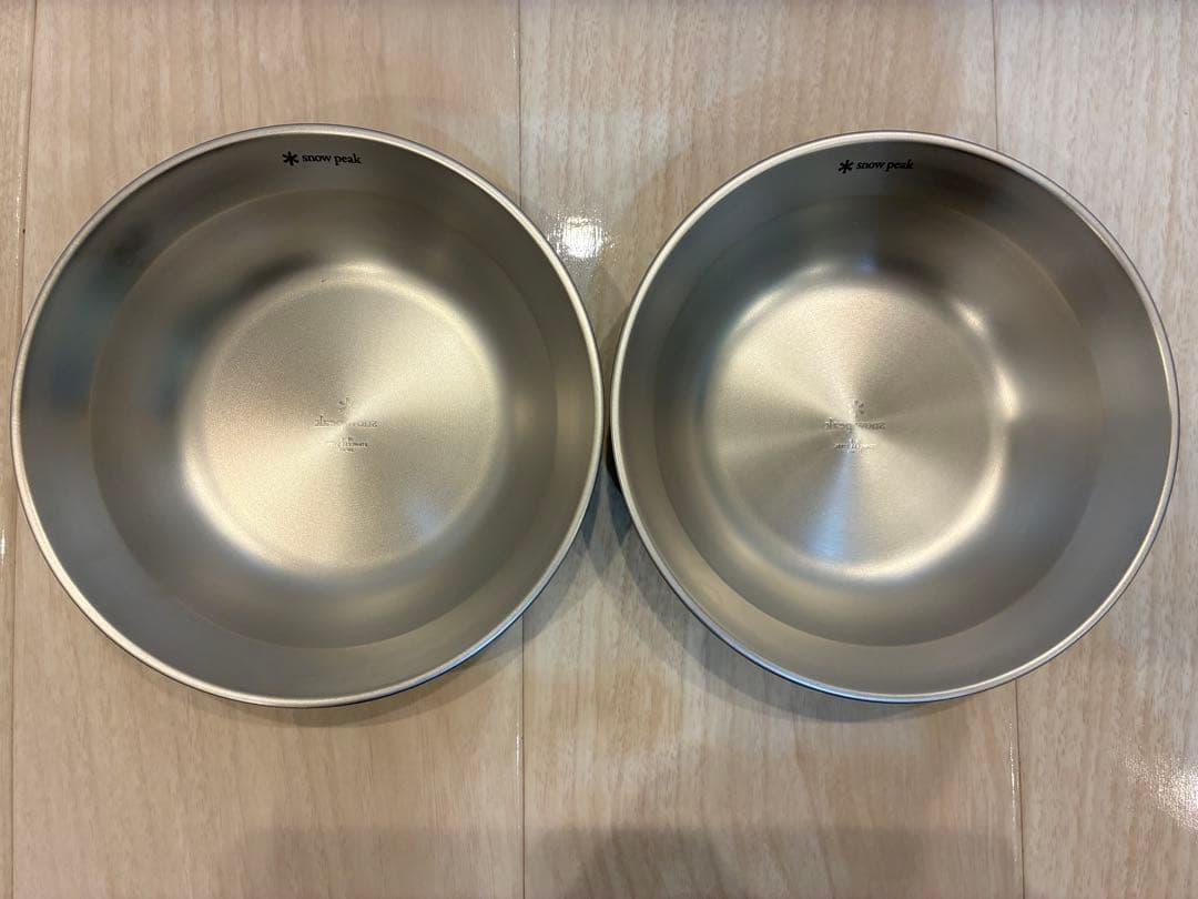 だ*い様 【美品】スノーピーク　テーブルウェアセットL×２ トング黒×１　ステン