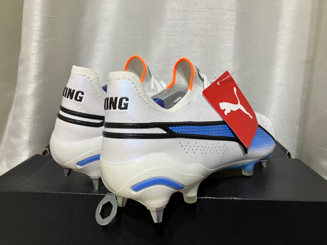 プーマ キング サッカー スパイク アルティメット MxSG ホワイト 27.5